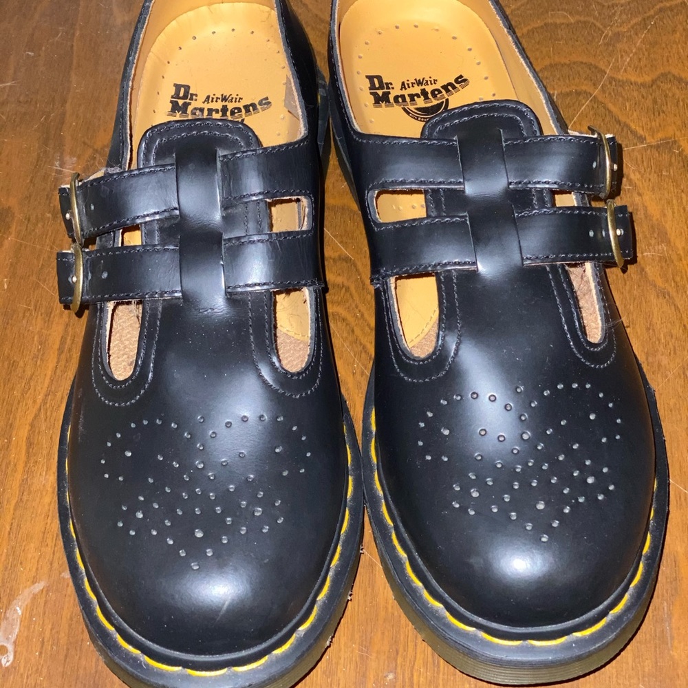 Original Leather Mary Jane Doc Martens- size 10